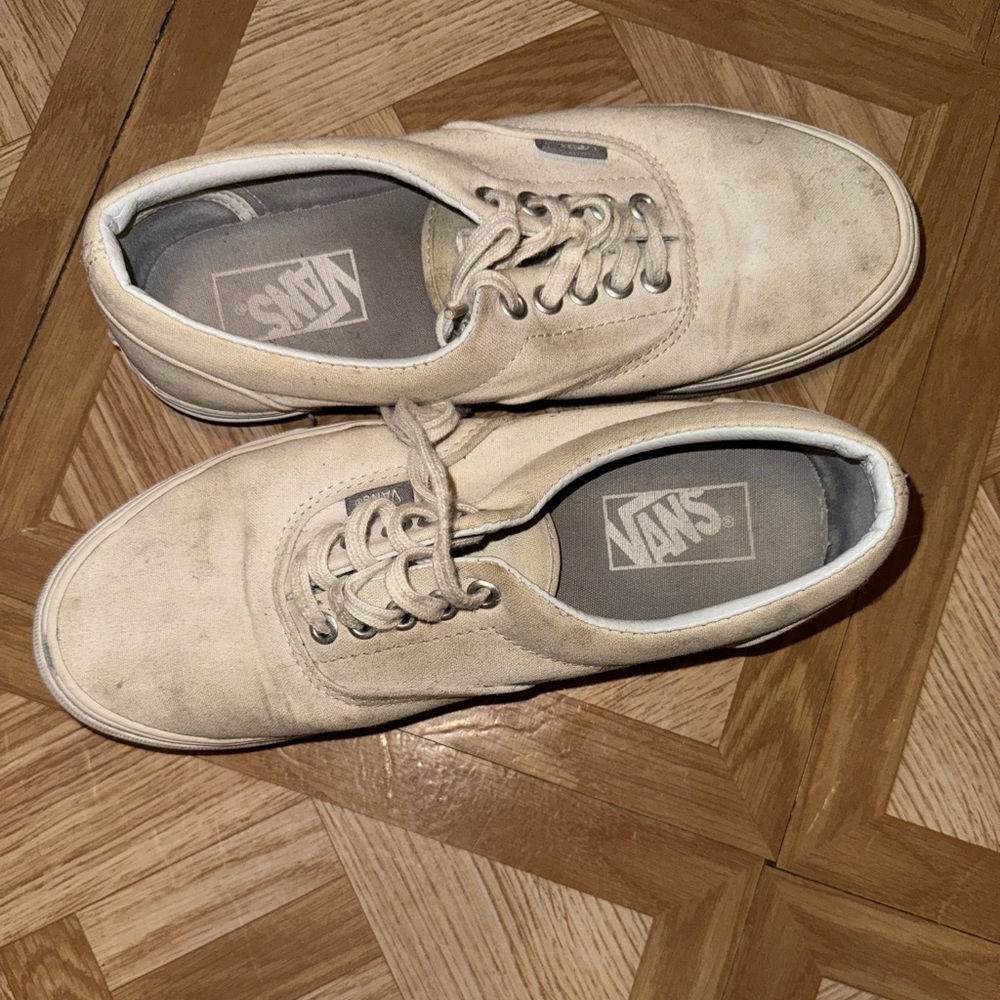 VANS OLD SKOOL Leather Triple White
